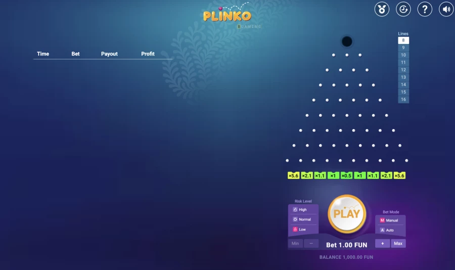 Plinko Mechanik